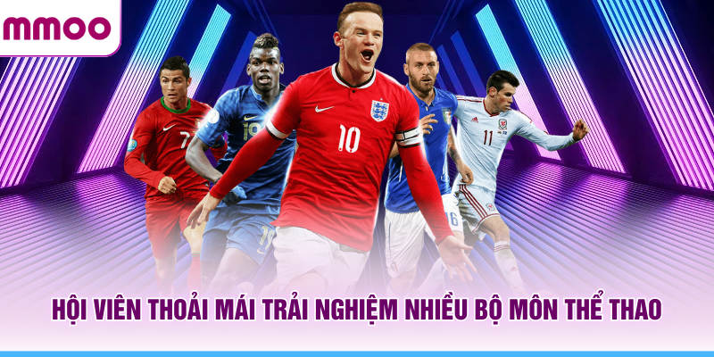 Hội viên thoải mái trải nghiệm nhiều bộ môn thể thao MMOO